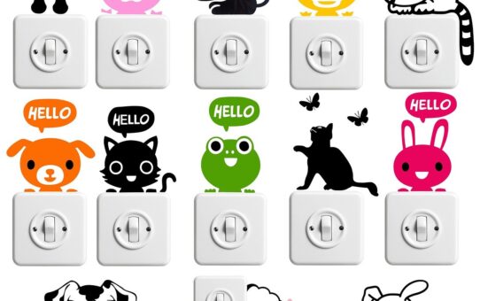 Contour gesneden stickers